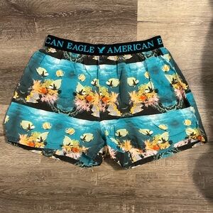 American Eagle Outfitters Ocean Print Boxers